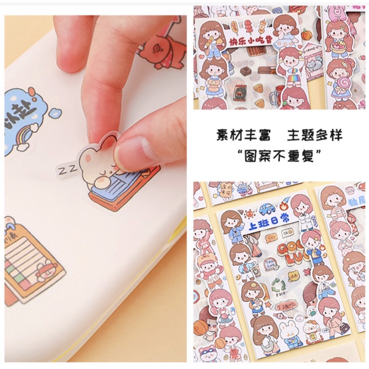 STICKER DIY STIKER LUCU TEMPELAN AKSESORIES