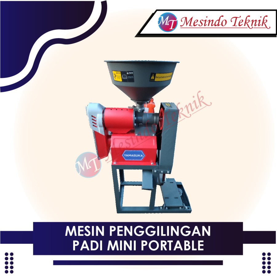 MESIN PENGGILINGAN PADI MINI PORTABLE