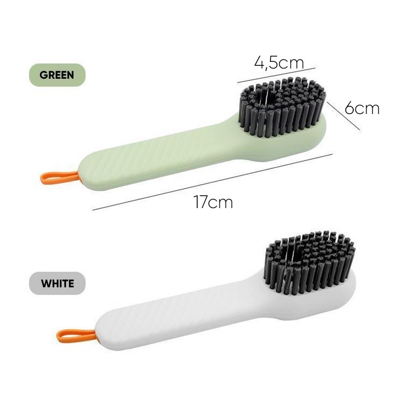 Sikat Pembersih Multifungsi Sikat Pembersih Sepatu/Baju Cleaning Brush With Liquid Dispenser