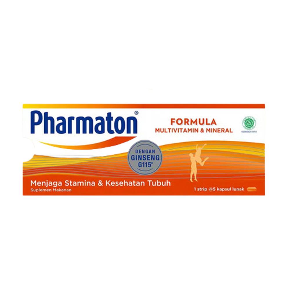 Pharmaton Vit 1 Strip / Vitamin / Suplemen / Daya Tahan Tubuh