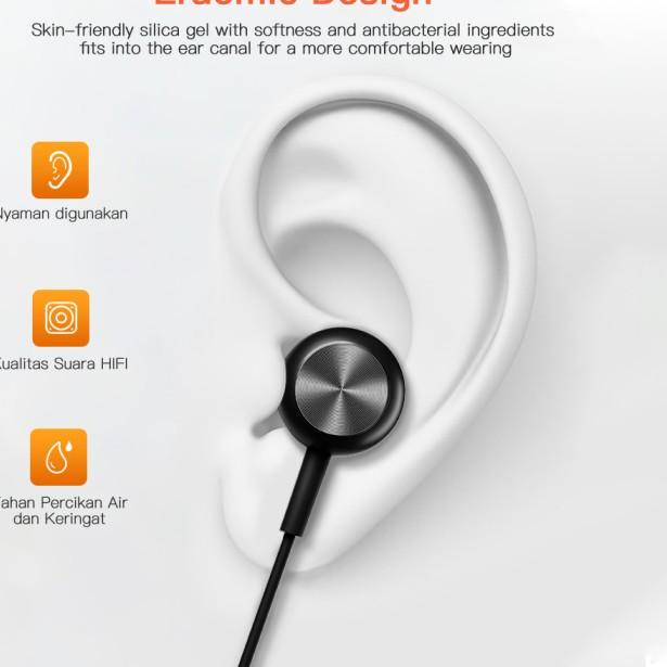 TACOO In-Ear Wired Headset Black