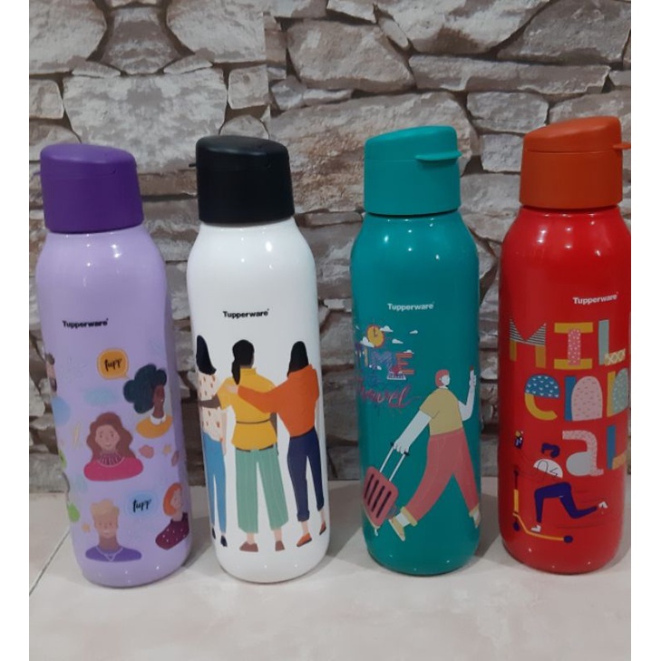 Tupperware Fancy Bottle  750 ml Botol Minum Praktis
