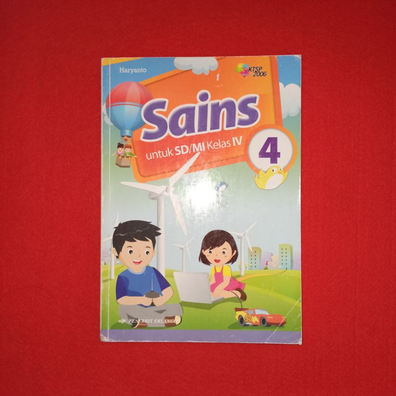 buku pelajaran sains SD kelas 4 KTSP