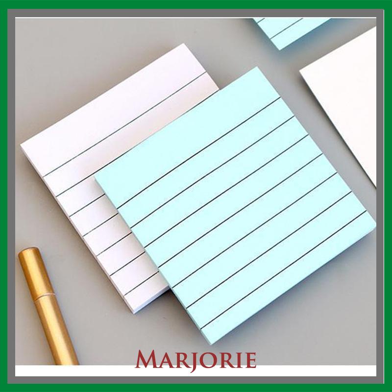 Simplicity sticky note horizontal sticker notepad post maker stiker massage pesan book note-MJD