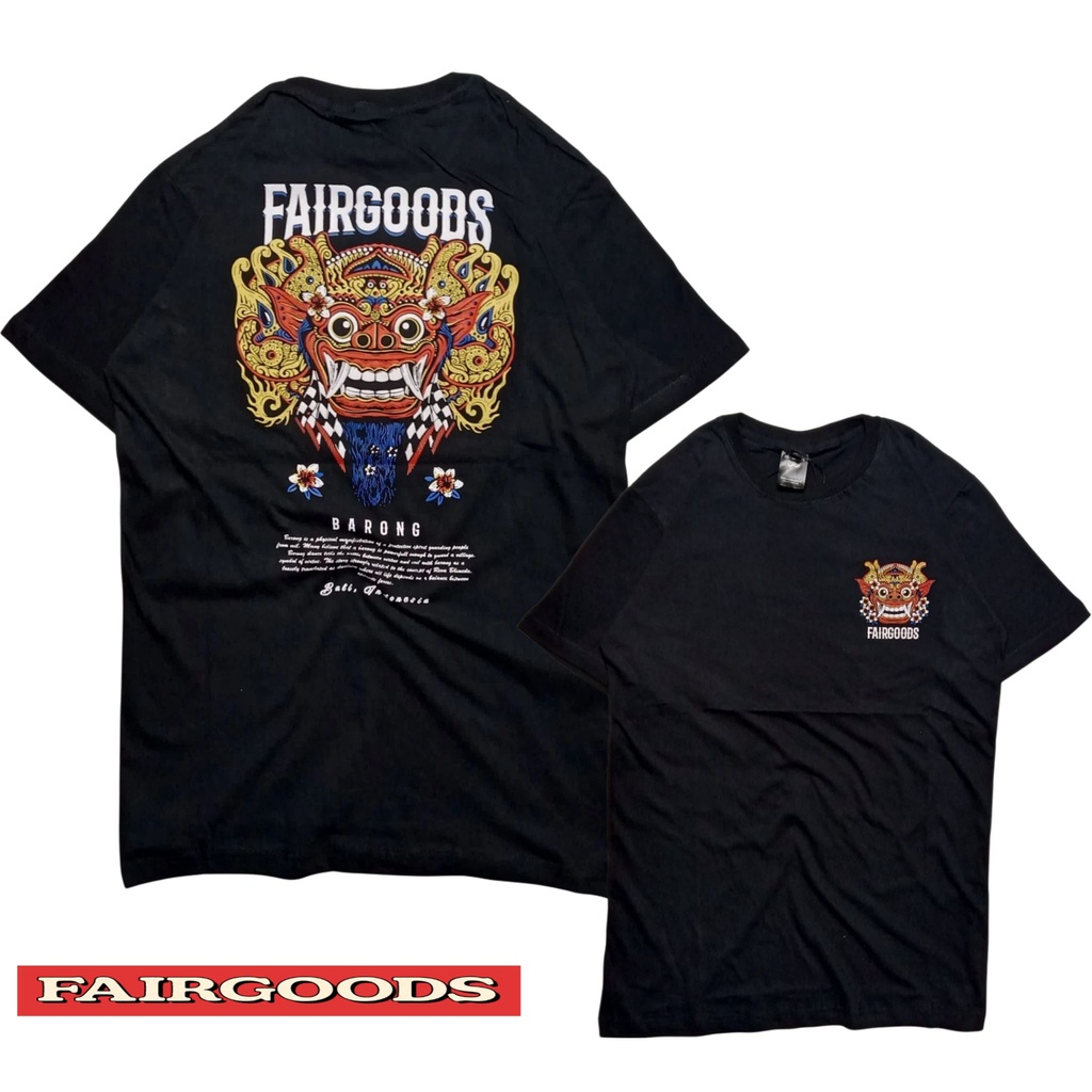 Kaos fairgoods warna hitam Kaos pria terlaris Kaos pria dewasa terbaru murah Kaos pria dewasa terbar