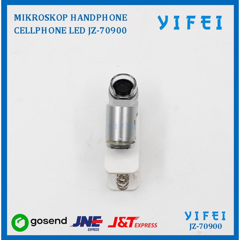 MIKROSKOP HANDPHONE CELLPHONE MIRCROSCOPE CLIP TYPE LED YIFEI-70900