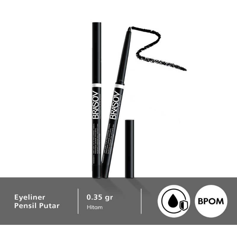 BRASOV PENCIL EYELINER PUTAR 0,35 G | WATERPROOF