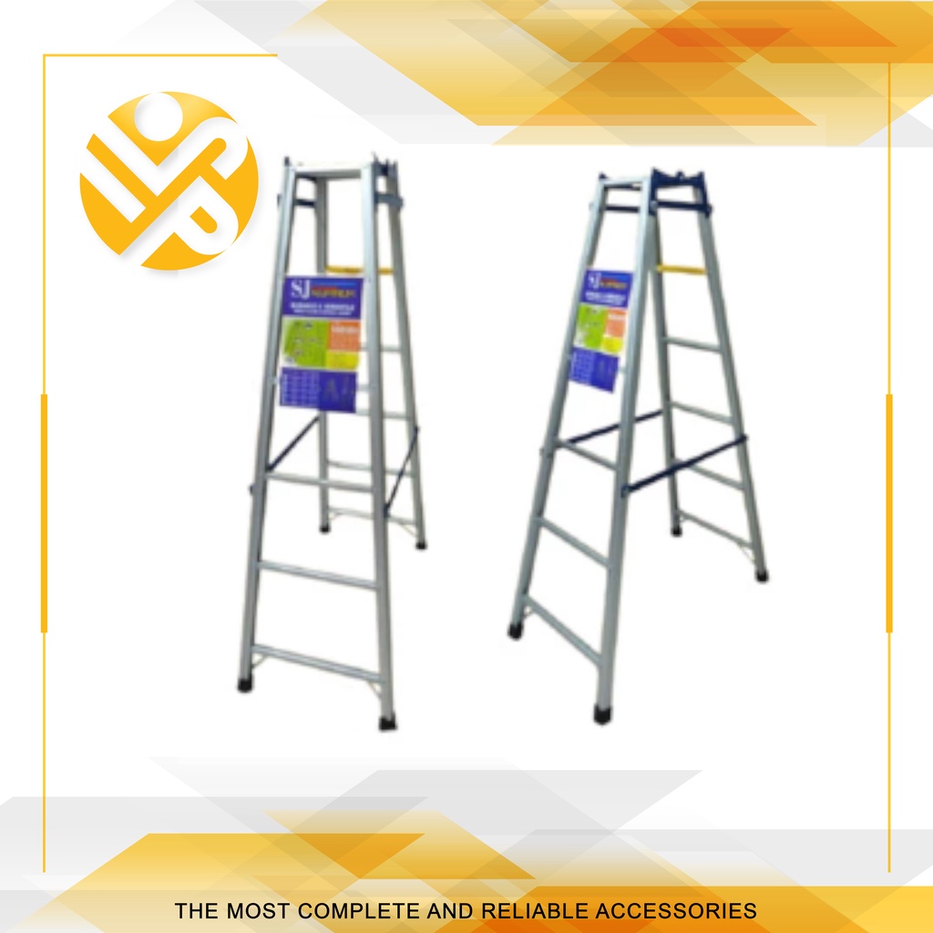 Tangga Lipat Aluminium Ukuran 1,75m / 175cm / Tangga Aluminium