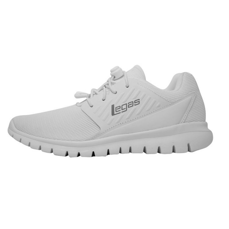 Sepatu League Legas Freedom LA White Running Shoes Cowo Cewe Sneakers Pria Wanita Putih Unisex Origi