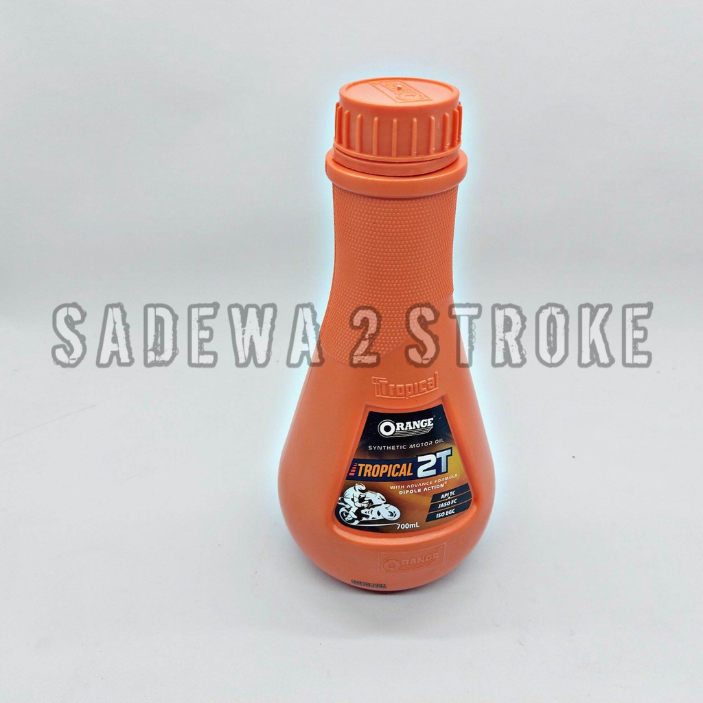 OLI SAMPING ORANGE 2T RACING HARUM 700ML OLI SAMPING RACING