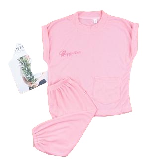 IL - Setelan Anak Unisex Sheo Rib Set Piyama Anak Usia