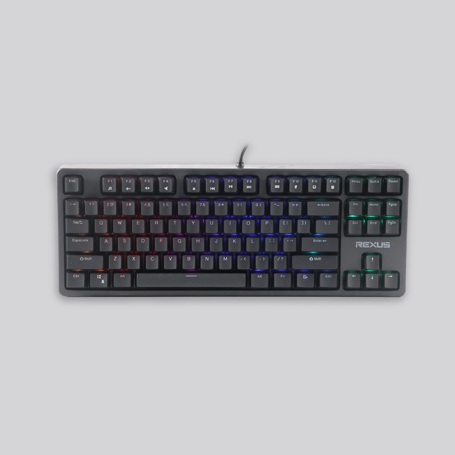 Keyboard Gaming Rexus Mecha Legionare MX9 TKL RGB BLACK - Rexus MX9