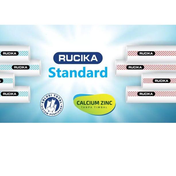 Pipa Rucika AW Biru 2 inch inci (4 meter)