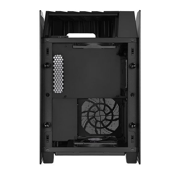 Silverstone Lucid LD03 AF Airflow + 2 Fan | Mini ITX Temper Glass Case