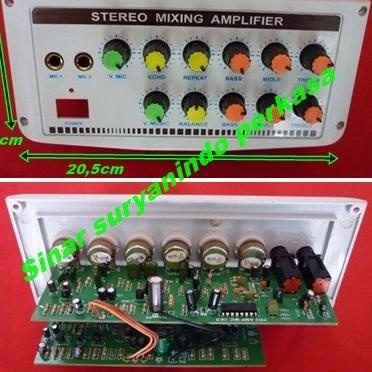 Kit tone control, panel, rangkaian tone,