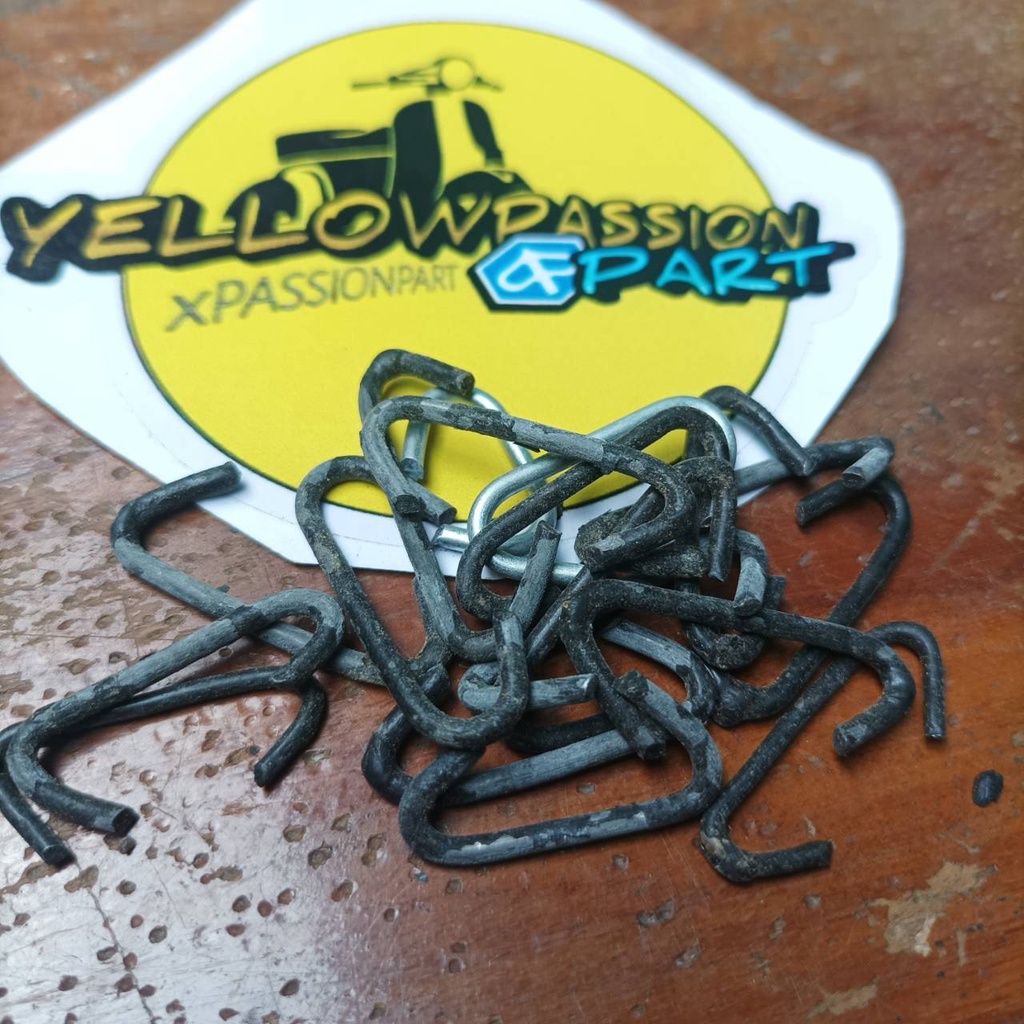 kaitan sambungan pengait per jok vespa vbb super sprint spartan original