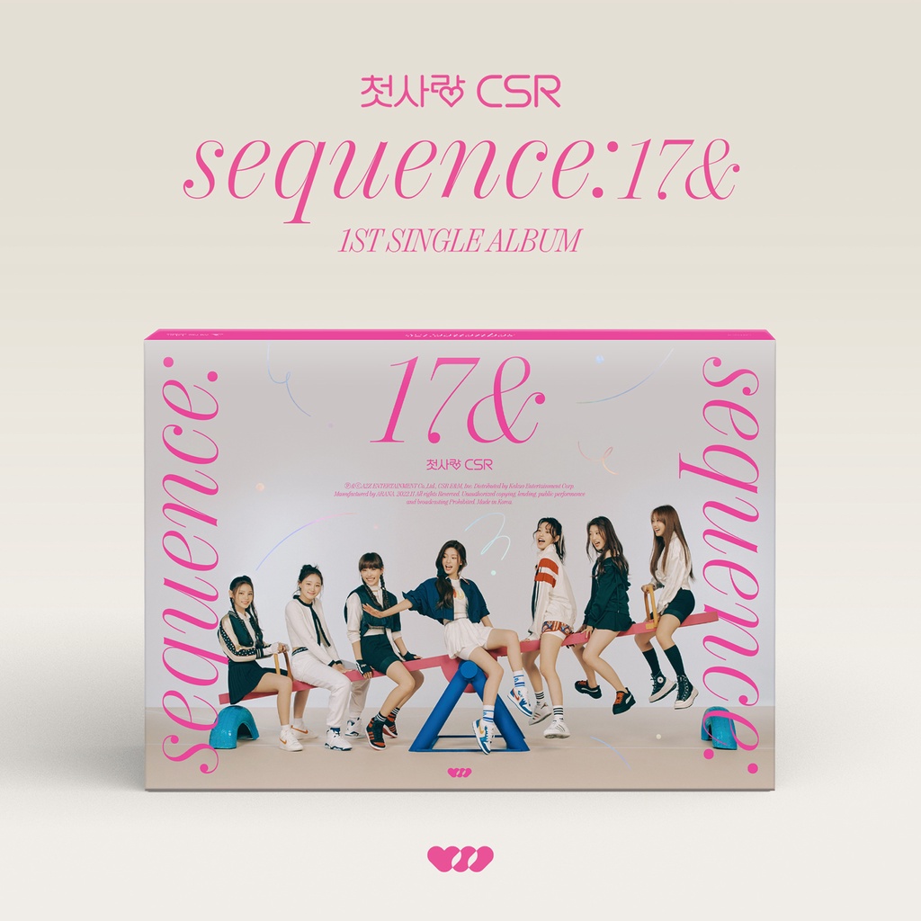 [BOOKED] CSR 1st Single Album - Sequence : 17& (2nd Press) / KTOWN4U