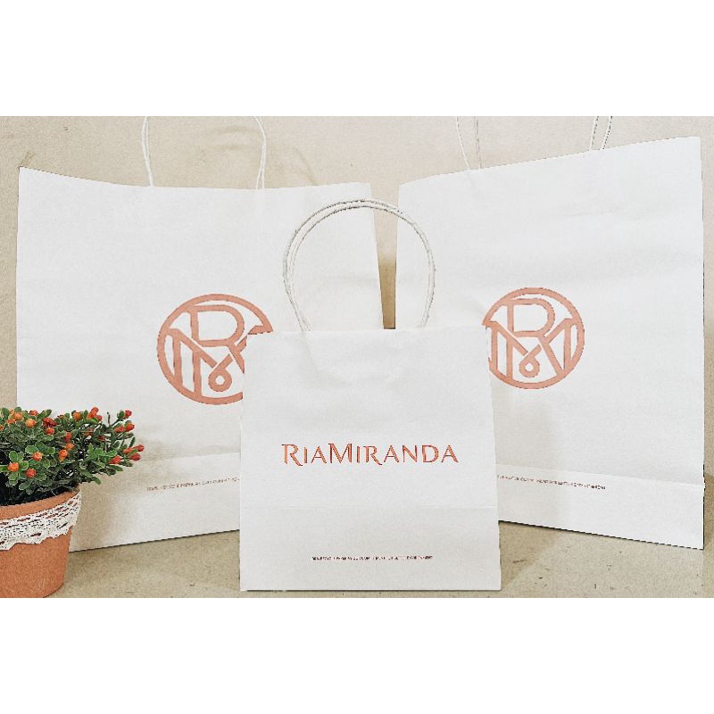 

Paperbag RM Riamiranda buttonscarves BS KAMIIDEA kami.
