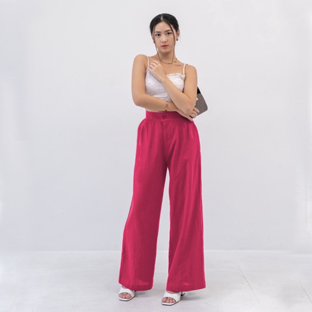 RX FASHION - SARAH PANTS KULOT / CANDY HW CULLOTE / CELANA KULOT WANITA - NN