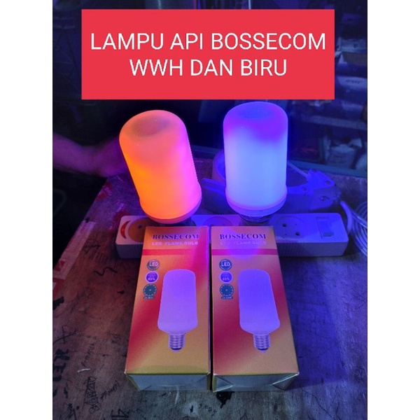 lampu api cantik lampu obor led