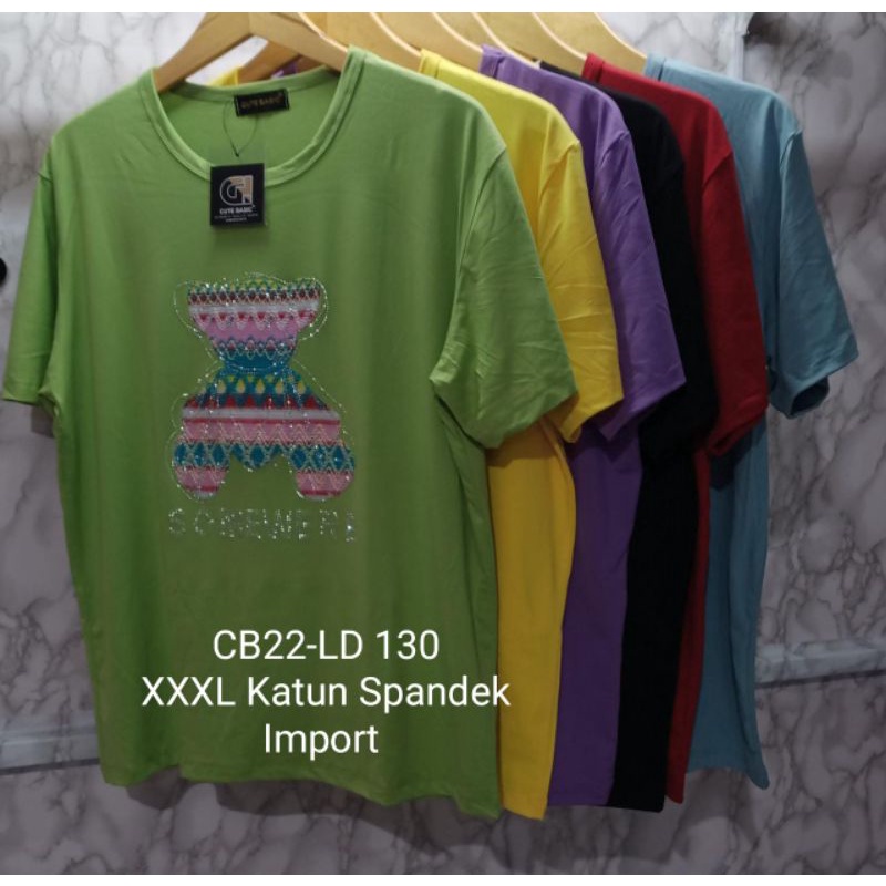 KAOS KATUN SPANDEX KOREA//ATASAN SPANDEX WANITA