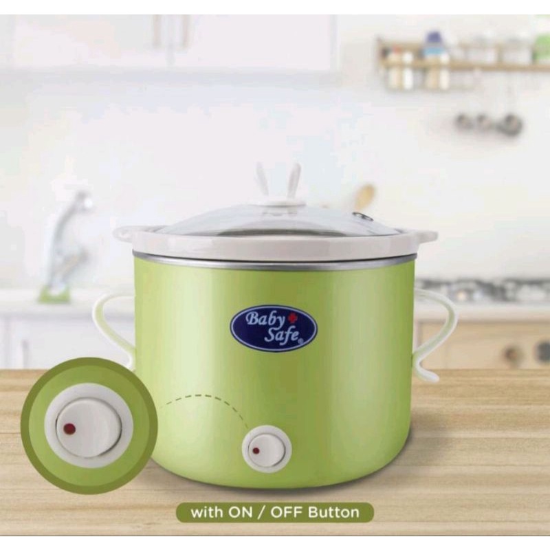 BABY SAFE Slow Cooker LB007 LB008 LB009 LB06D Pemasak Mpasi Bayi Anak