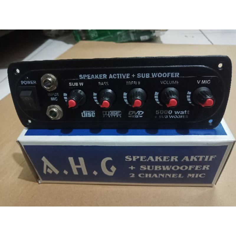 Kit speaker aktif mono 60watt EXONE AHG
