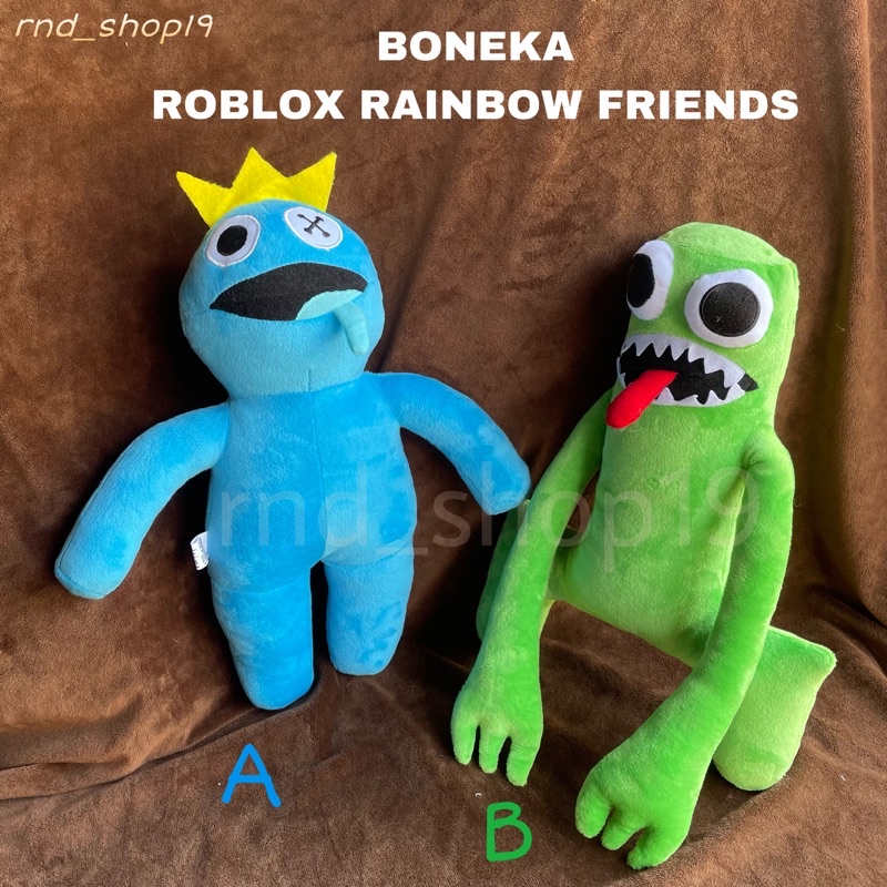 BONEKA ROBLOX RAINBOW FRIENDS / BONEKA ROBLOX GREEN FRIENDS