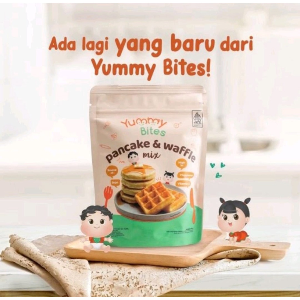 Yummy Bites Pancake &amp; Waffle Mix 130g