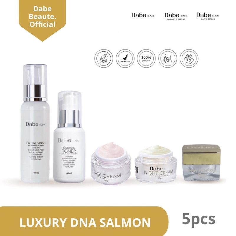 Beaute Luxury DNA Salmon (Paket Basic+Salmon Jell)