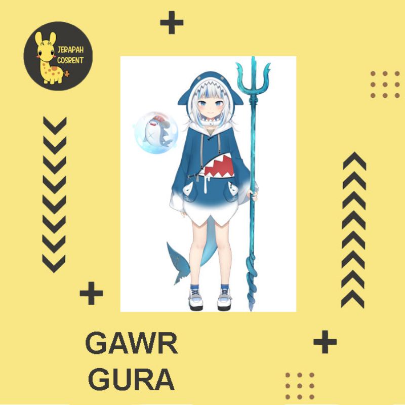 (RENTAL) Cosplay* Gura - Hololive EN