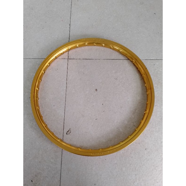 velg aluminium rosi rossi italy ukuran 120 17 gold emas stok lama nos