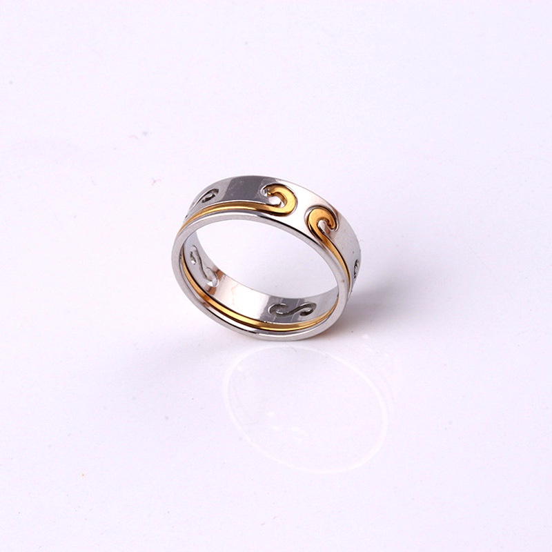 2 in 1 Cincin Hoop Untuk Pasangan