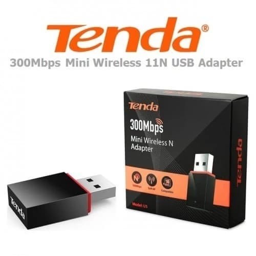 Tenda U3 300Mbps Wireless Adapter WiFi Adapter USB