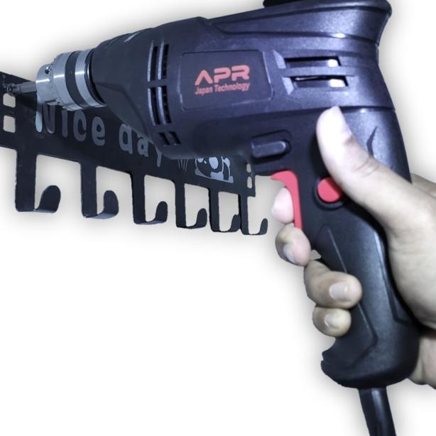 PROMO mesin bor listrik 10mm variable speed n bolak balik bor tangan - HUJIA 2110