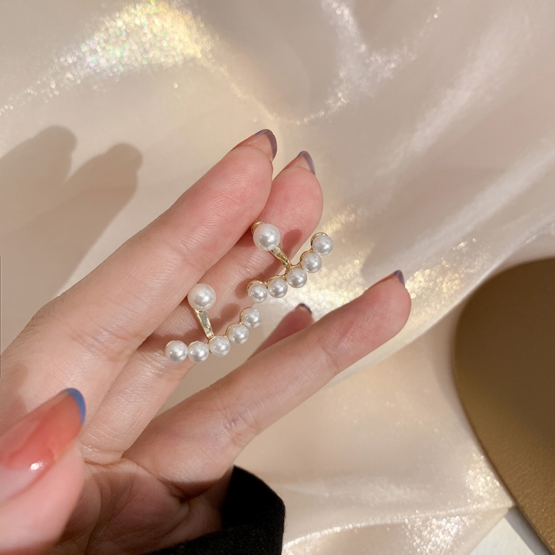 Anting Tusuk Gantung Temperament Hias Mutiara Untuk Wanita 2022