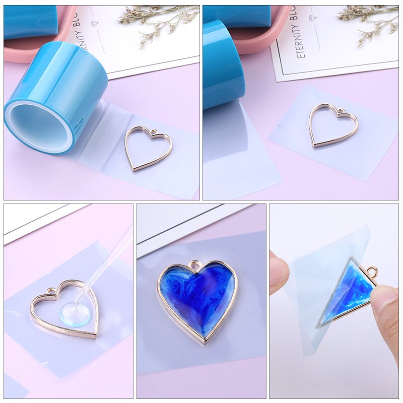 Cetakan Resin Epoksi UV Bentuk Geometri Hollow Bahan Metal Untuk Membuat Perhiasan Handmade DIY