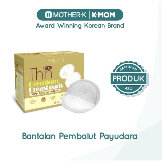 Mother-K Premium 1mm Thin Breastpad | Bantalan Pembalut Payudara