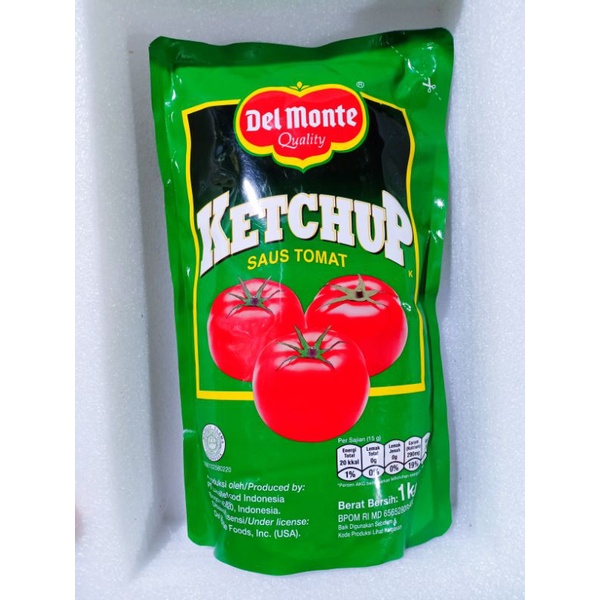 Jual Del Monte Quality Ketchup Saus Tomat Kg Shopee Indonesia