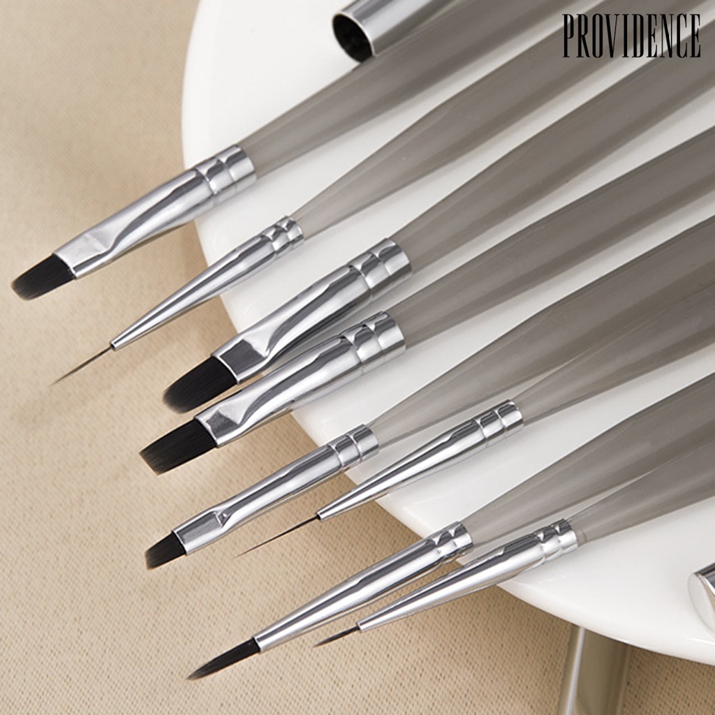 Providence Pen Brush Nail Art Bulu Lembut Flexible Anti Pecah Untuk Salon