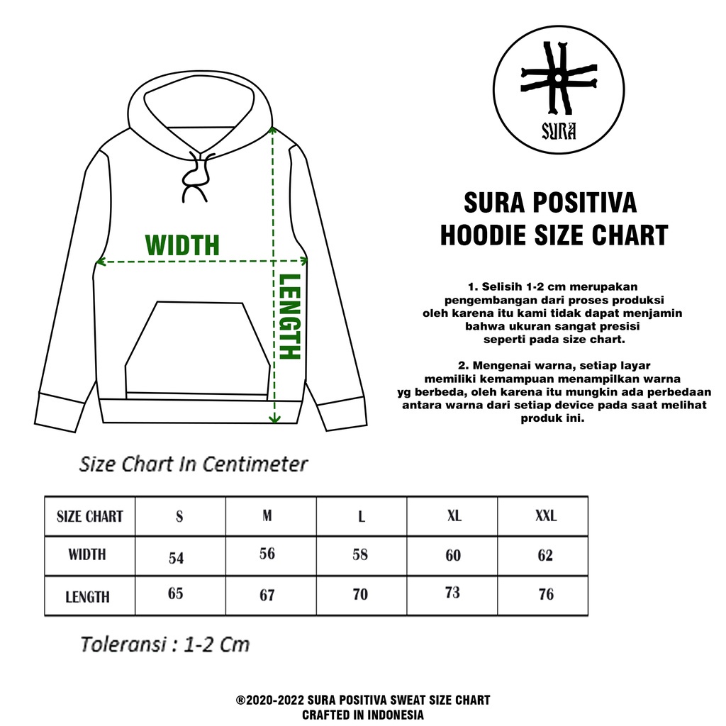 Sura Positiva - Hoodie (Irish) Abu abu Misty