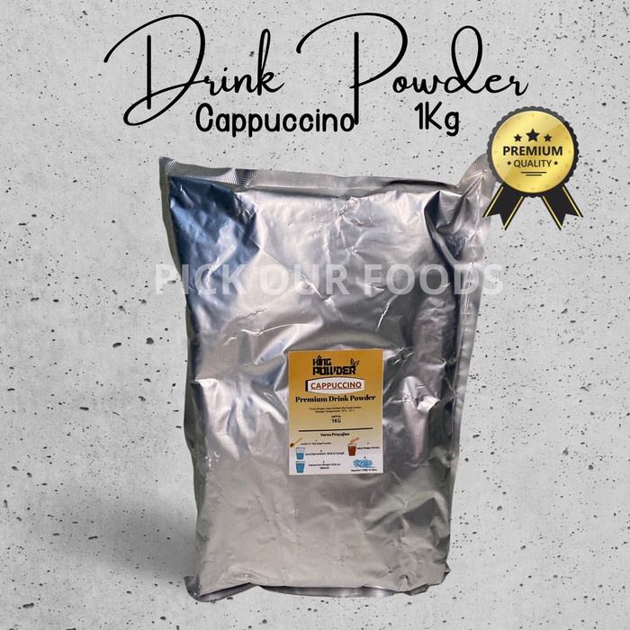 

PREMIUM CAPPUCINO POWDER DRINK / BUBUK MINUMAN CAPPUCINO 1KG TERMURAH