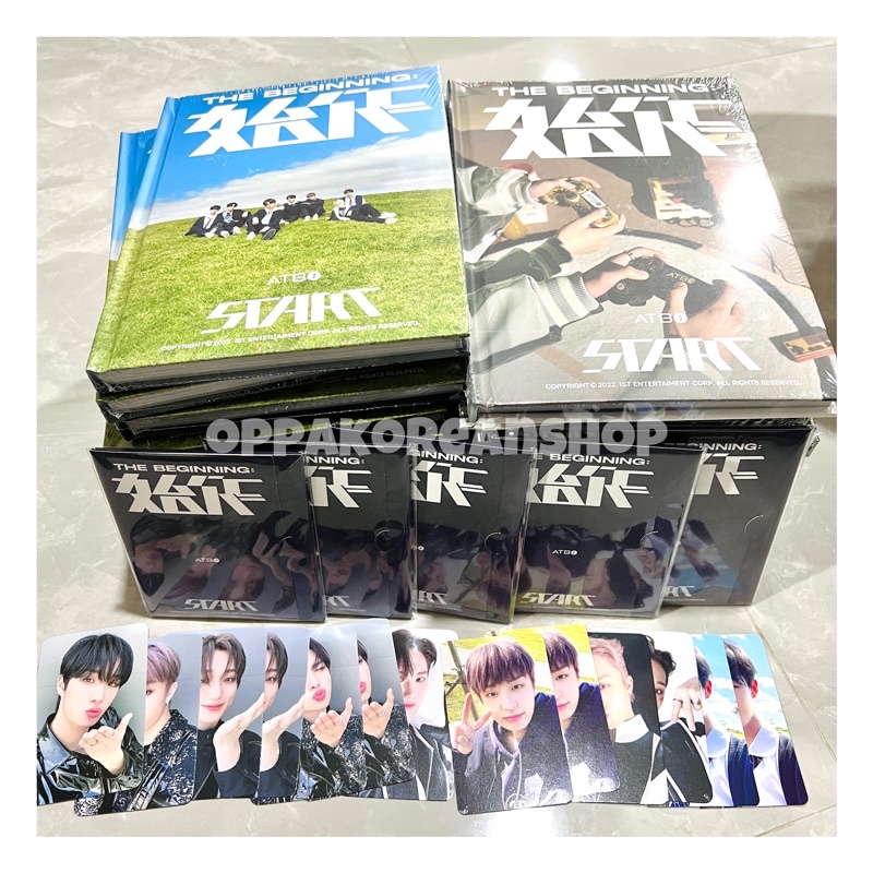 [READY] ATBO 2nd Mini Album The Beginning :Rowing / Progress / Mind Ver