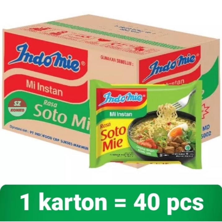 

IINDOMIE EDISI KARTONAN MURAH BANGET!! (Varian: Soto Mie, Indomie Goreng, dan Ayam Bawang