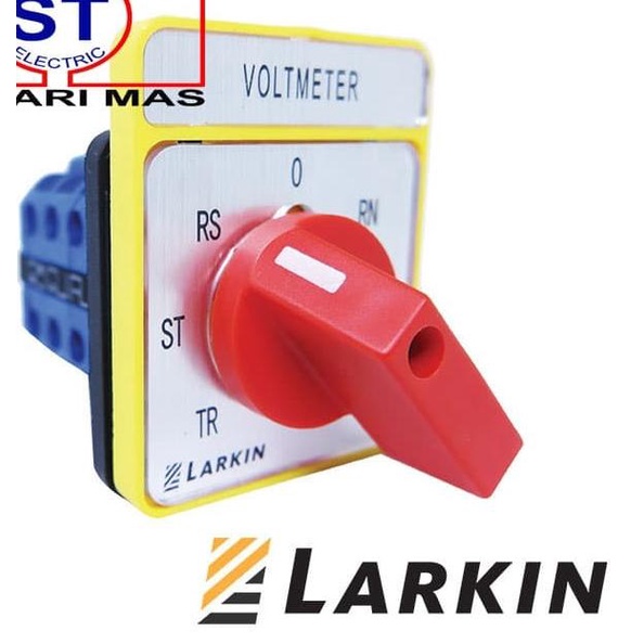 LW-7V-48 Voltmeter Selector Switch, Selector Volt, 7 Posisi LARKIN