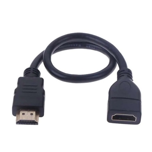 Kabel HDMI extension 30cm / Kabel perpanjangan Hdmi 30 cm / Hdmi extension perpanjang 30 cm / kabel hdmi male to female 30 cm
