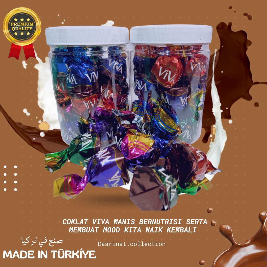 COKLAT TURKI 1 TOPLES 21 PCS / COKLAT TURKEY / COKLAT ARAB / COKLAT / COKLAT TURKY / OLEH OLEH HAJI