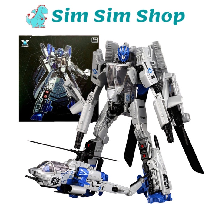 Mainan Figure Robot Transformers Deformation Toy Dropkick Hurricane