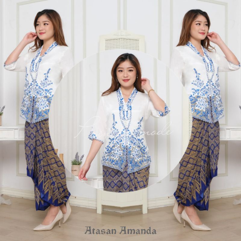 Atasan Kebaya Encim Senada Wanita Termodern