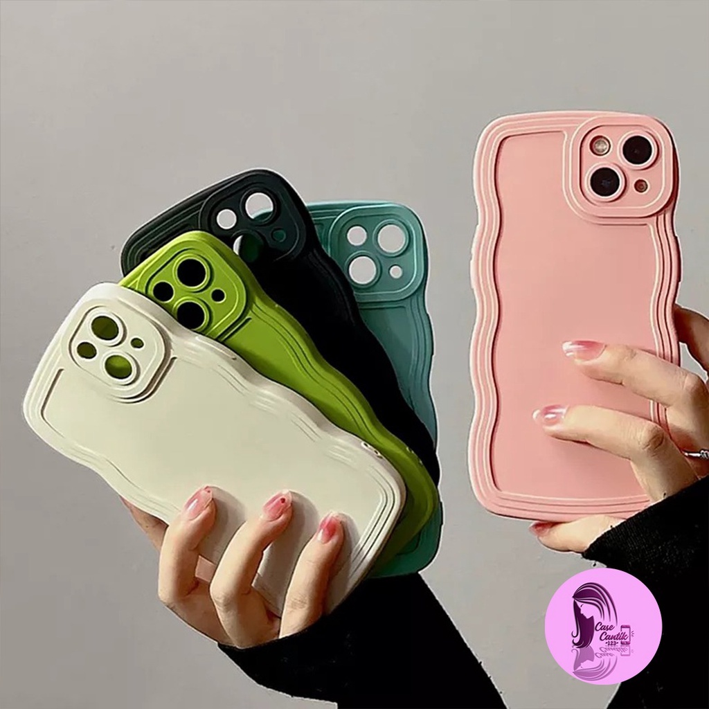 SOFTCASE WAVE CASE GELOMBANG SILIKON FOR OPPO A1K C2 A3S A5S A12 A15 A16 A17 A17K A31 A8 A37 NEO 9 SOFT CASING CASE GELOMBANG CC2653